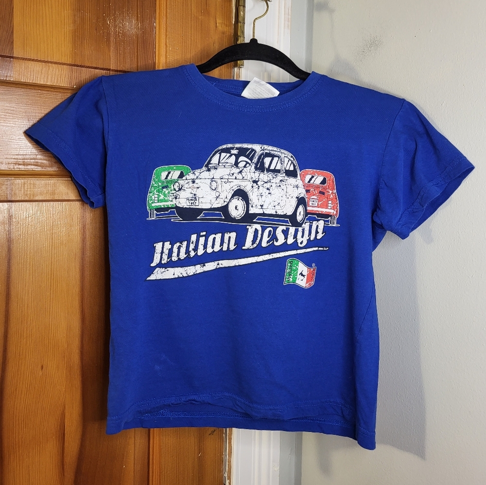Zeus Boys Italian Design Graphic Tee